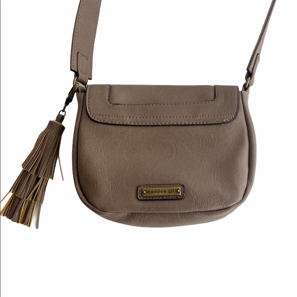 MADDEN GIRL Taupe Crossbody Purse - Picture 5 of 5